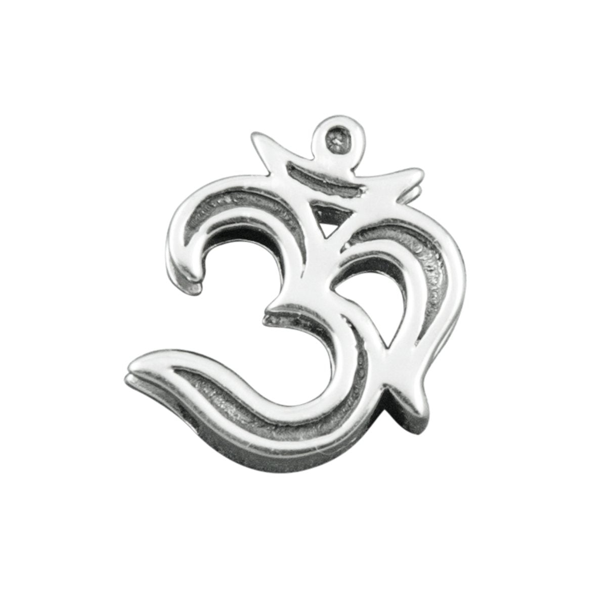 Fourseven Auspicious-Om-Story-Bead SB-49-SP-S White-BG-Image