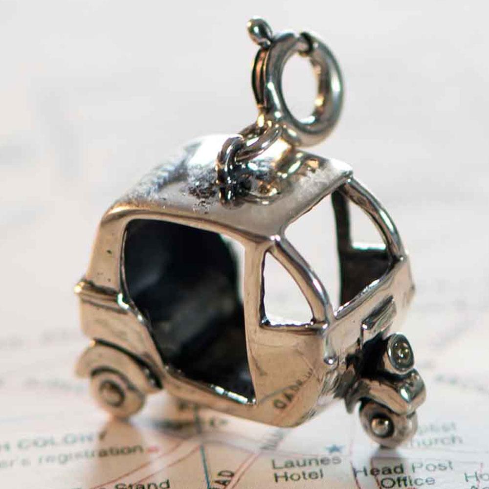 Auto Rickshaw Silver Charm