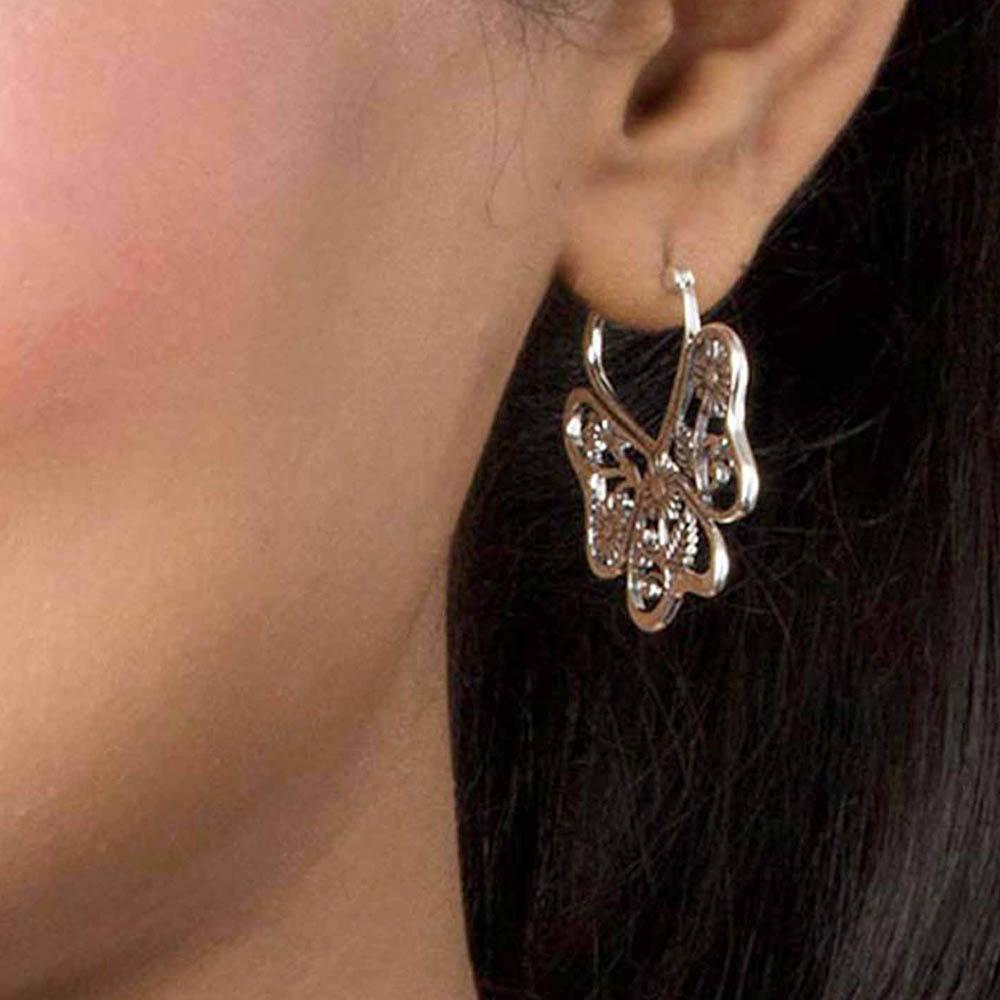 Fourseven Blooming Trefoil Baali Earrings E-423-AL-S Base-Image