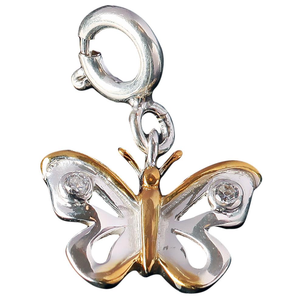 Fourseven Butterfly Charm C-702-PL-S White-BG-Image