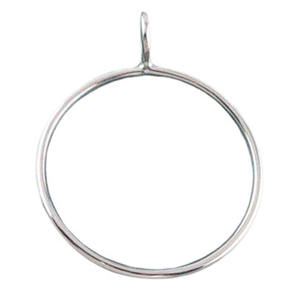 Fourseven Circle Charmholder Pendant N-189-SI-S White-BG-Image