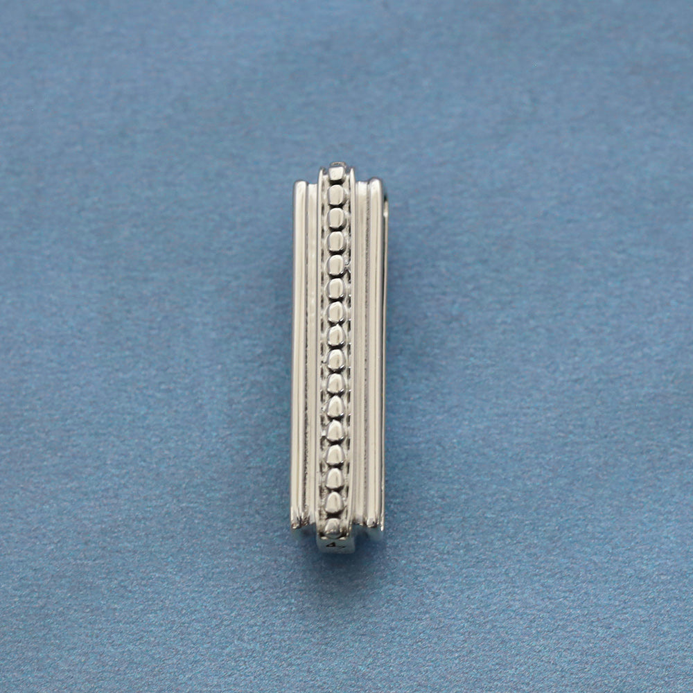 Deco Rava Silver Floating Pendant