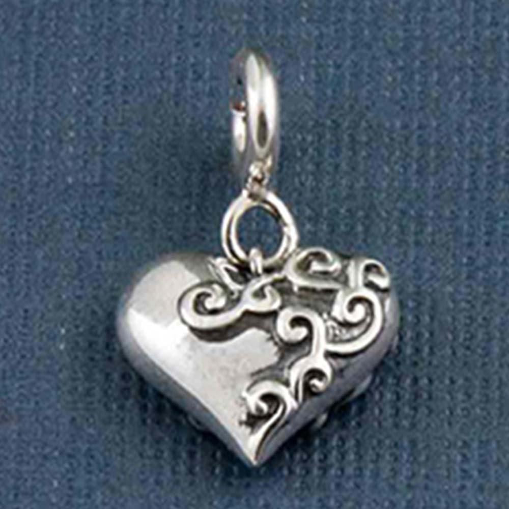 Fourseven Dil Se Heart Charm C-783-AL-S Base-Image