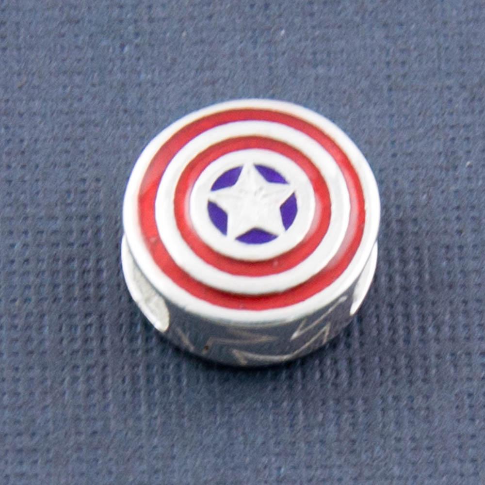Fourseven Disney Marvel Captain America Story Bead DLS-85-PL-S Base-Image