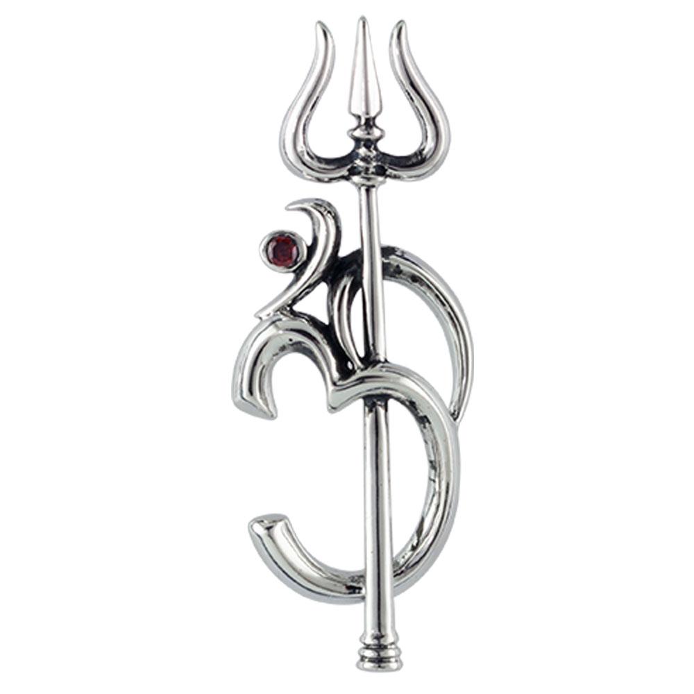 Fourseven Dwishakti Pendant N-166-SI-S White-BG-Image