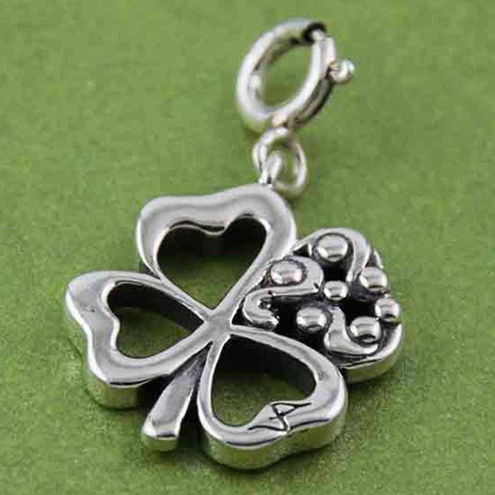 Fourseven Good Luck Clover Charm C-782-PL-S Base-Image