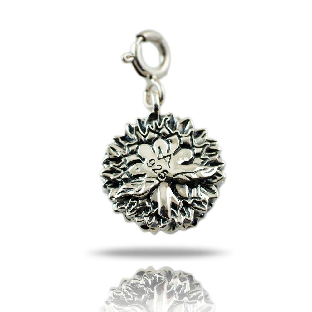 Fourseven Happy Sunflower Silver Charm C-0810-SI-S Alt-View-2-Image