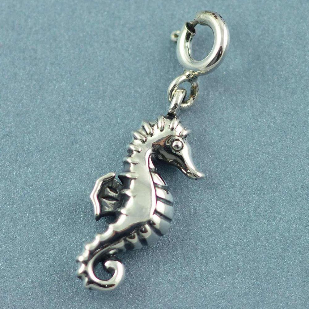Fourseven Hold on Tight Seahorse Charm C-765-PL-S Base-Image