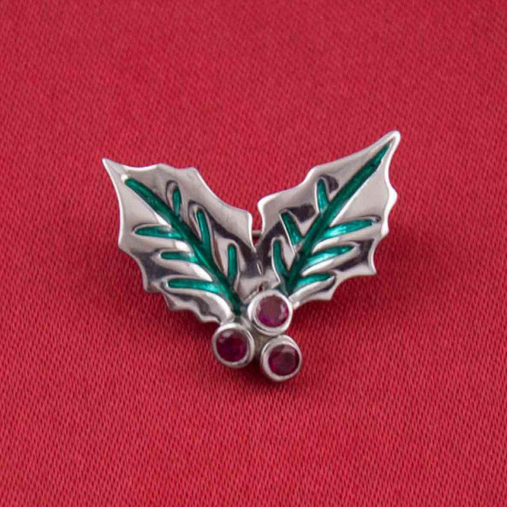 Fourseven Holly Brooch BR-70-SI-S Base-Image