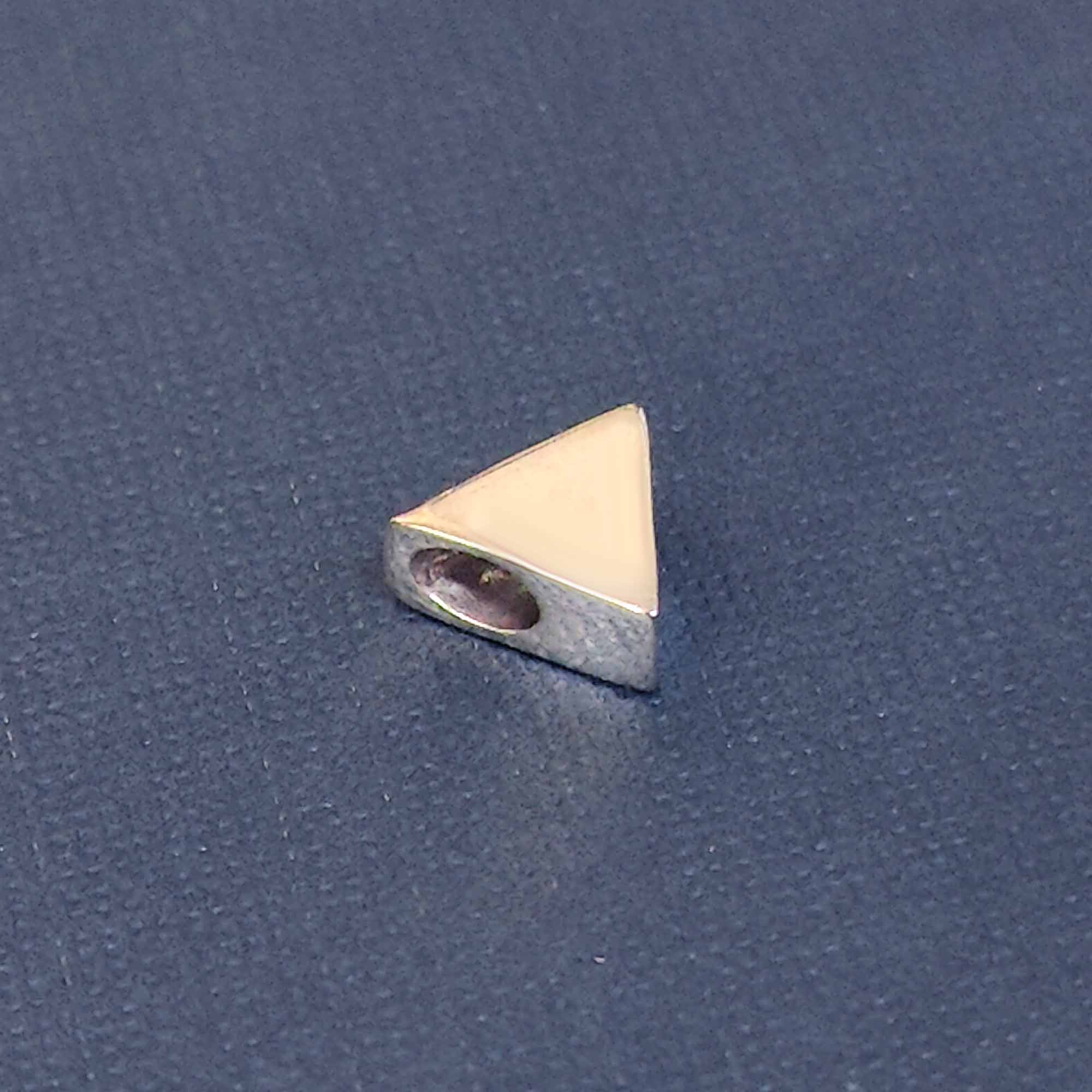 I Am a Triangle Silver Pendant