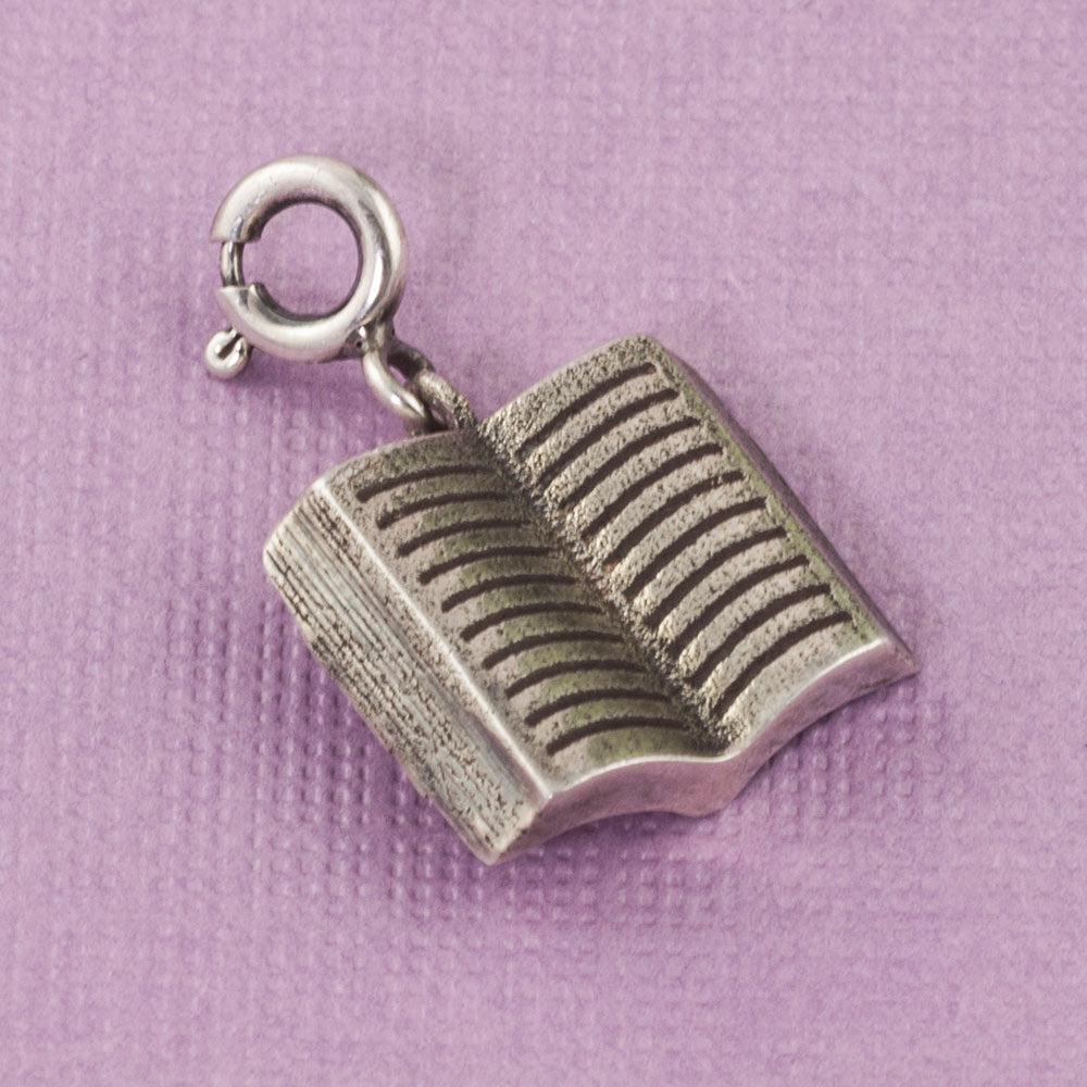 I'd Rather Be Reading Book Silver Charm