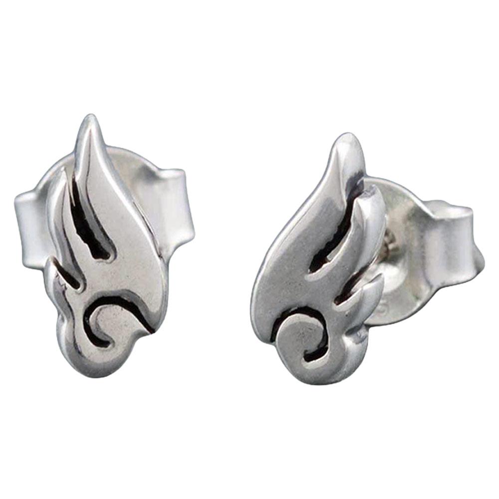 Fourseven Inner Angel Stud Earrings E-352-SI-S White-BG-Image