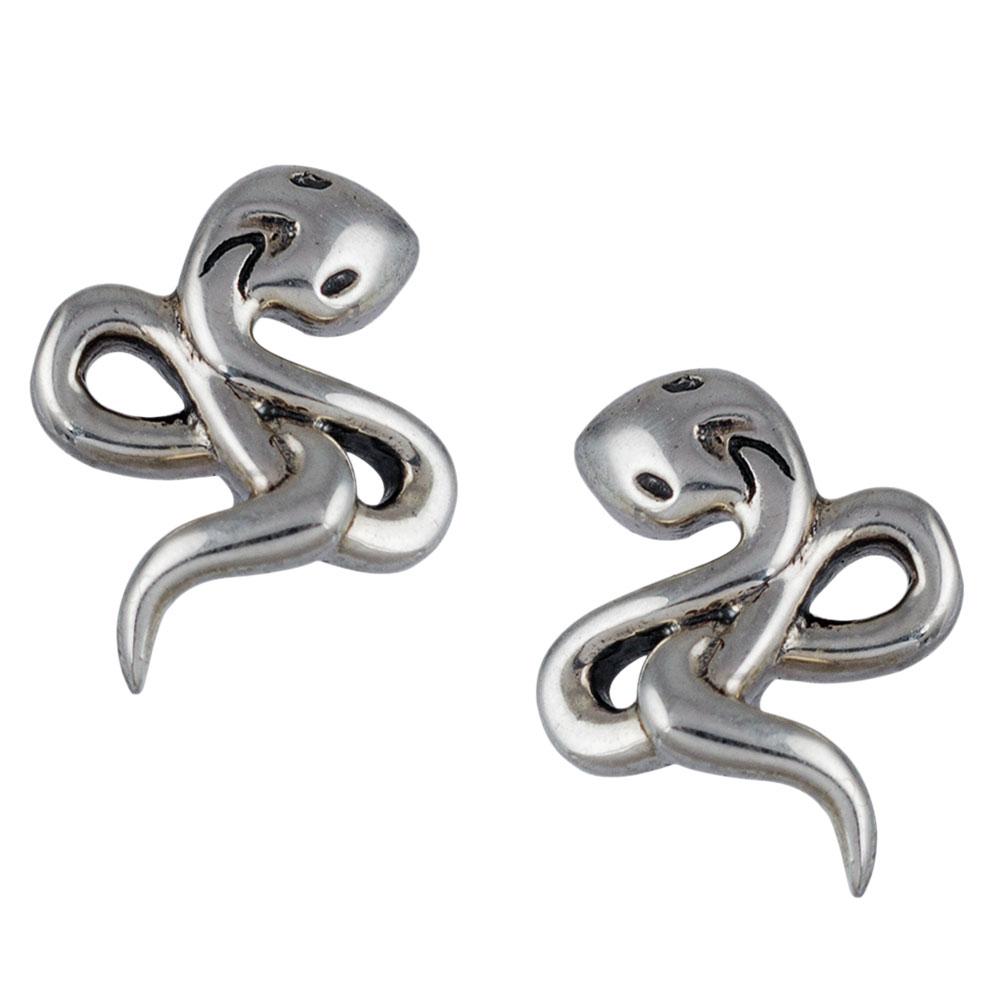 Fourseven Kundalini Stud Earrings E-353-SP-S White-BG-Image