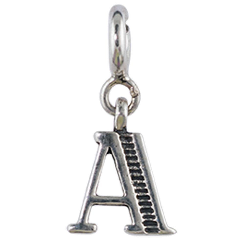 Fourseven Letter A Charm C-252-SI-S White-BG-Image