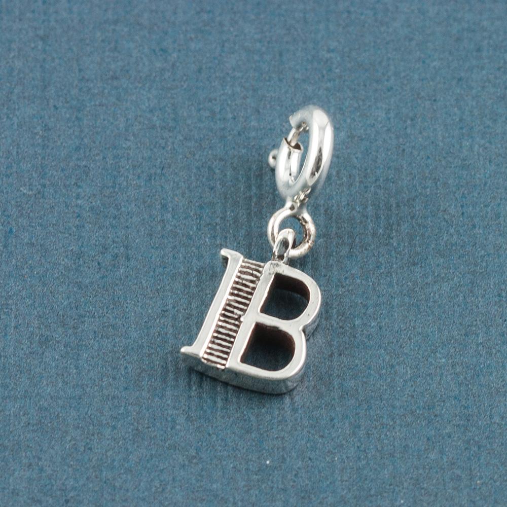 Fourseven Letter B Charm C-253-SI-S Base-Image