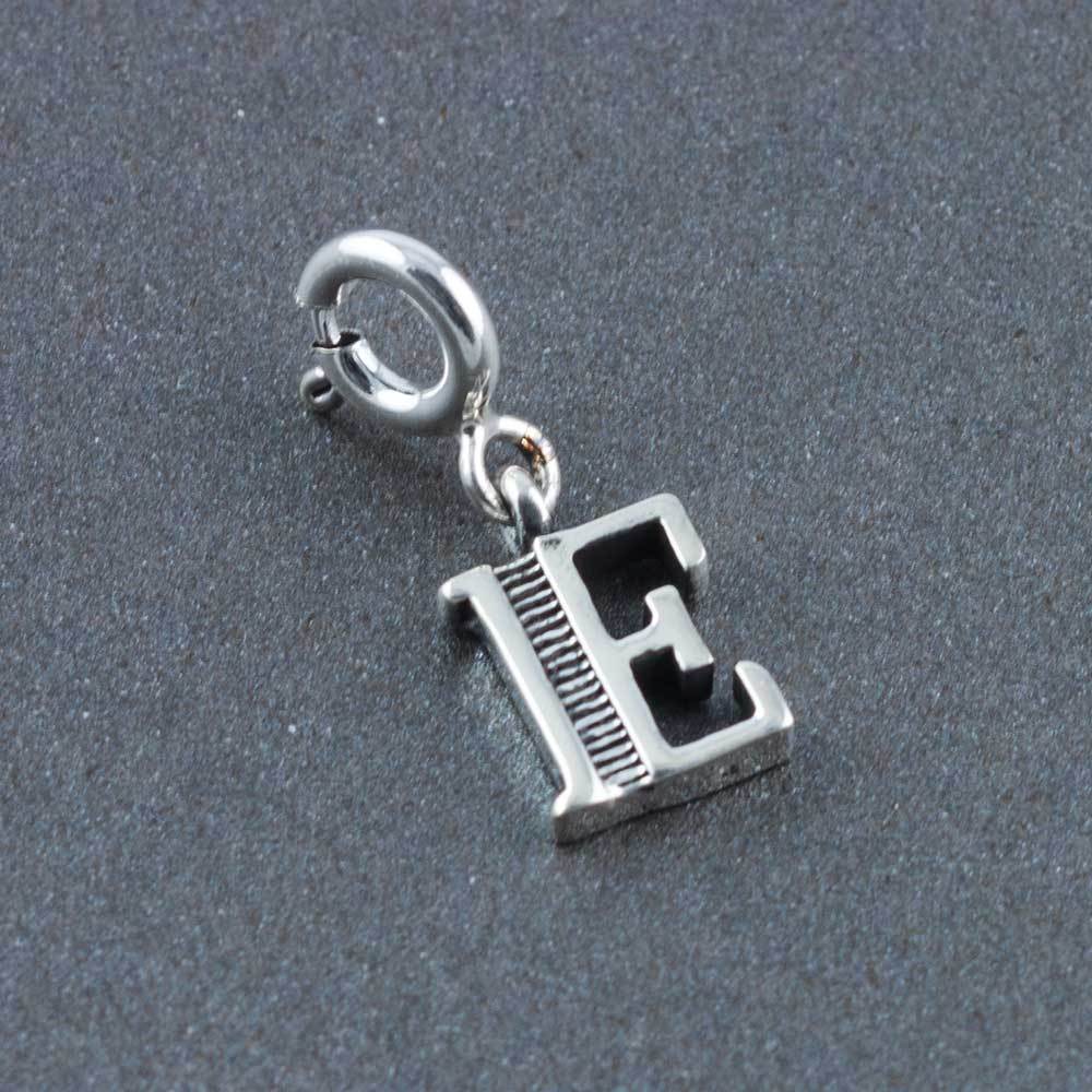 Fourseven Letter E Charm C-256-SI-S Base-Image