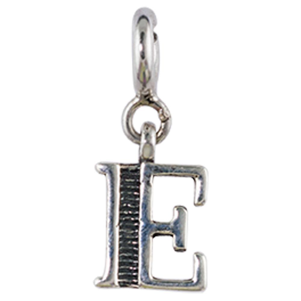 Fourseven Letter E Charm C-256-SI-S White-BG-Image