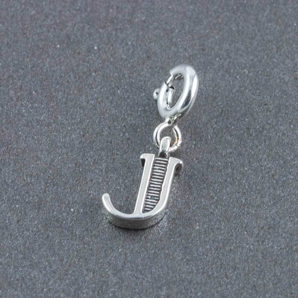 Fourseven Letter J Charm C-261-SI-S Base-Image