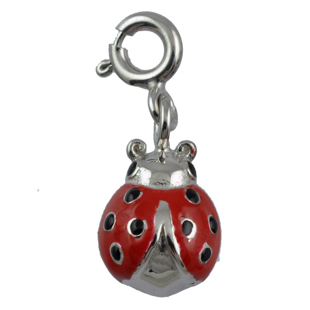 Fourseven Lucky Ladybug Charm C-777-PL-S White-BG-Image