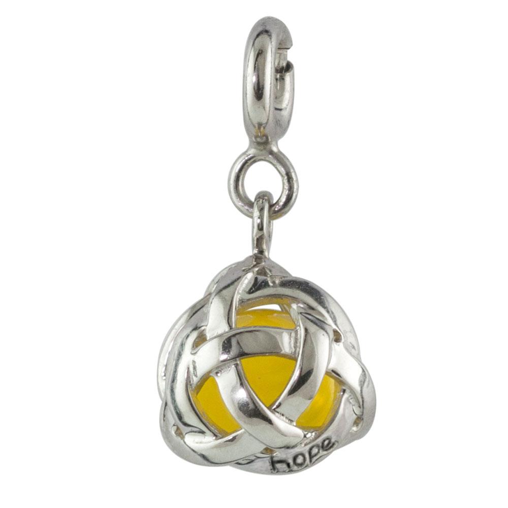 Fourseven Never Lose Hope Charm C-768-SI-S White-BG-Image