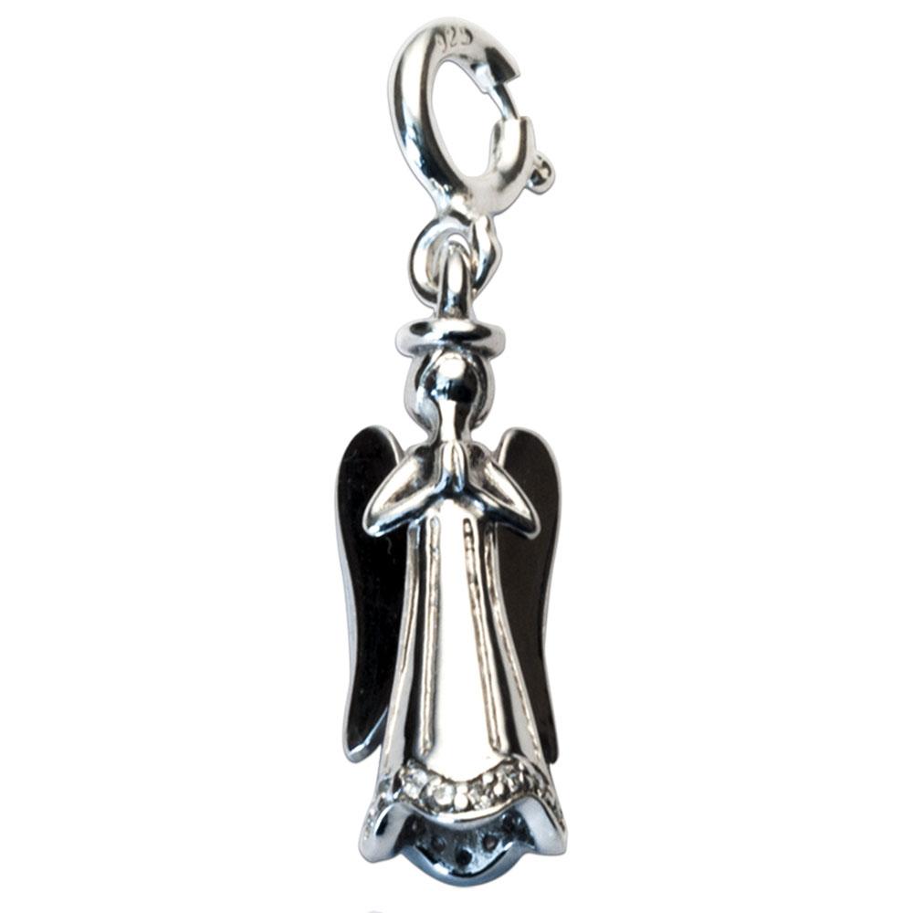 Fourseven Prayer Angel Charm C-732-SP-S White-BG-Image