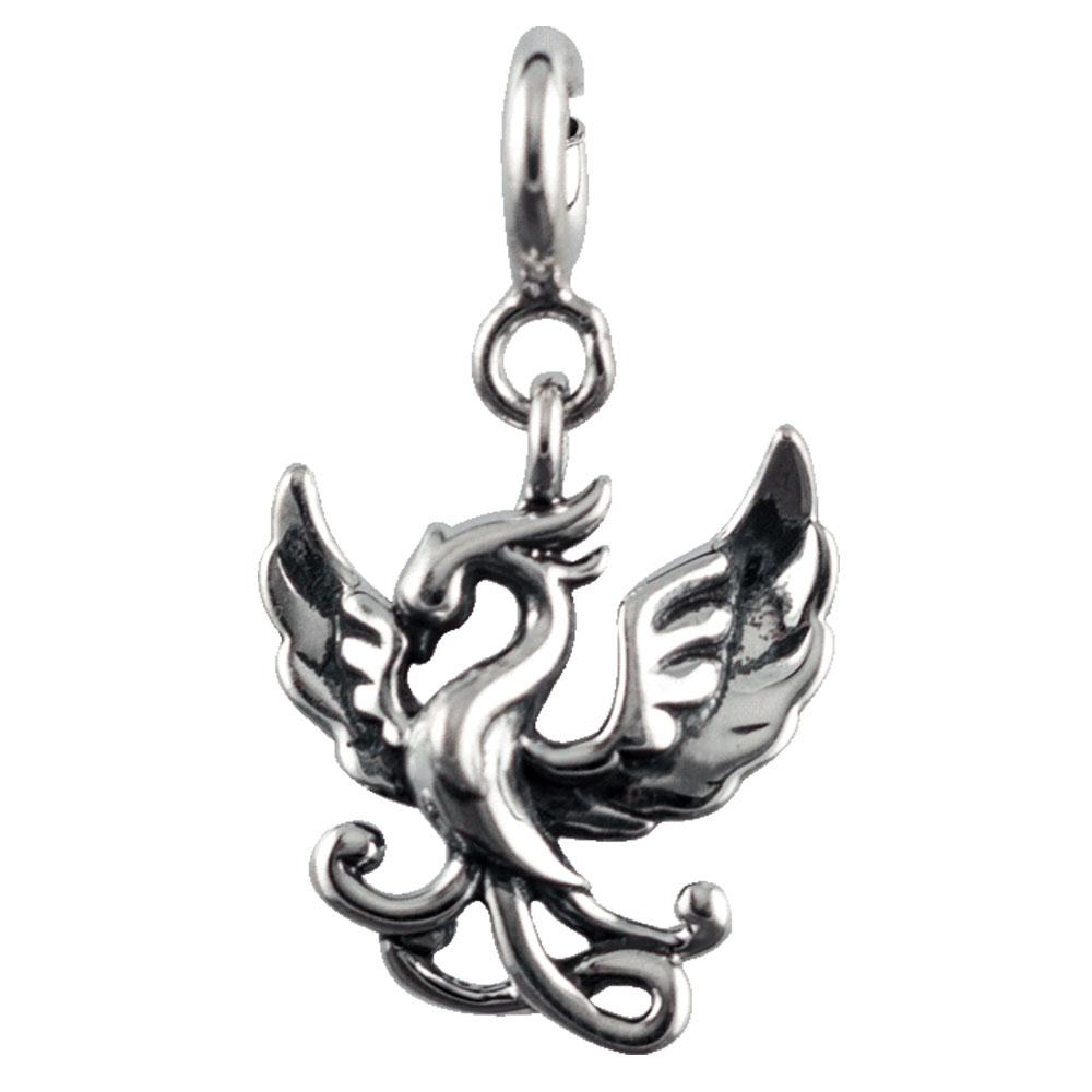 Fourseven Rise Again Phoenix Charm C-773-SP-S White-BG-Image