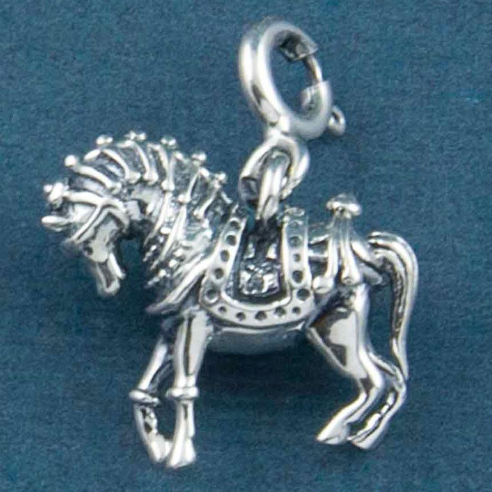 Fourseven Royal Horse Charm C-347-SI-S Base-Image