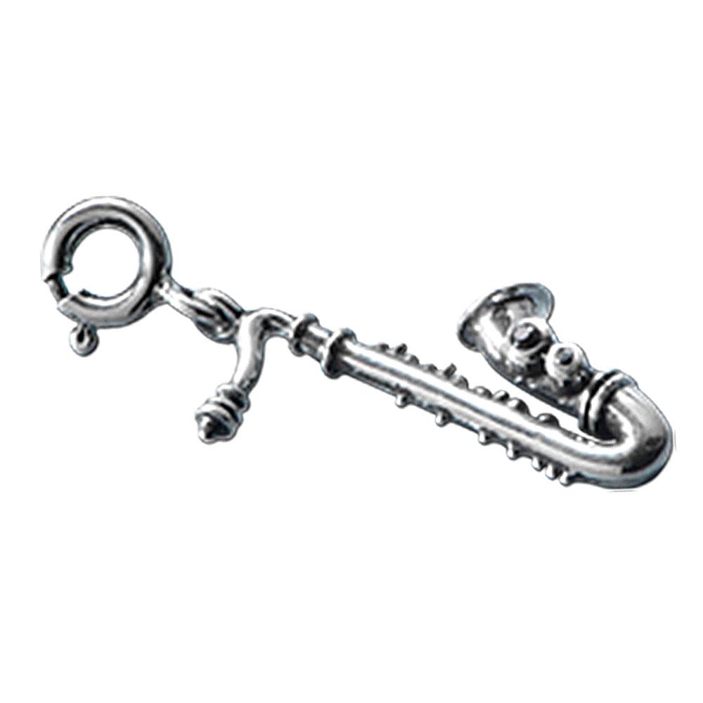 Fourseven Saxophone Charm C-507-PL-S White-BG-Image