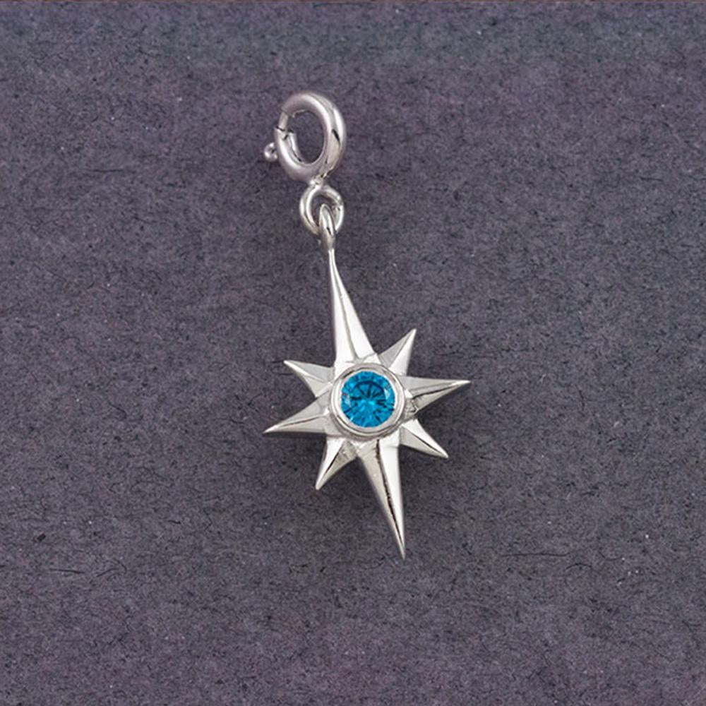 Fourseven Shining Bright North Star Charm C-124-SP-S Base-Image