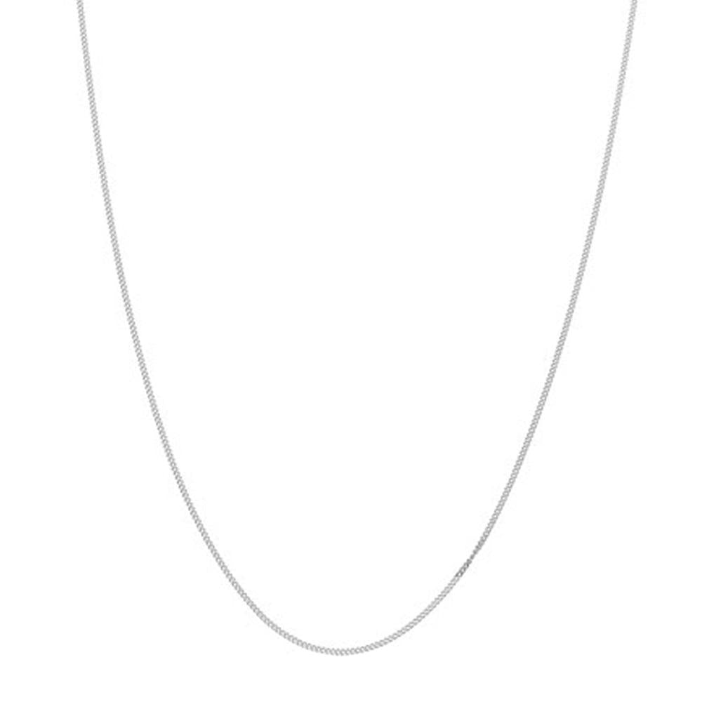 Fourseven Sterling Silver Curb Chain N-49-SI-S White-BG-Image