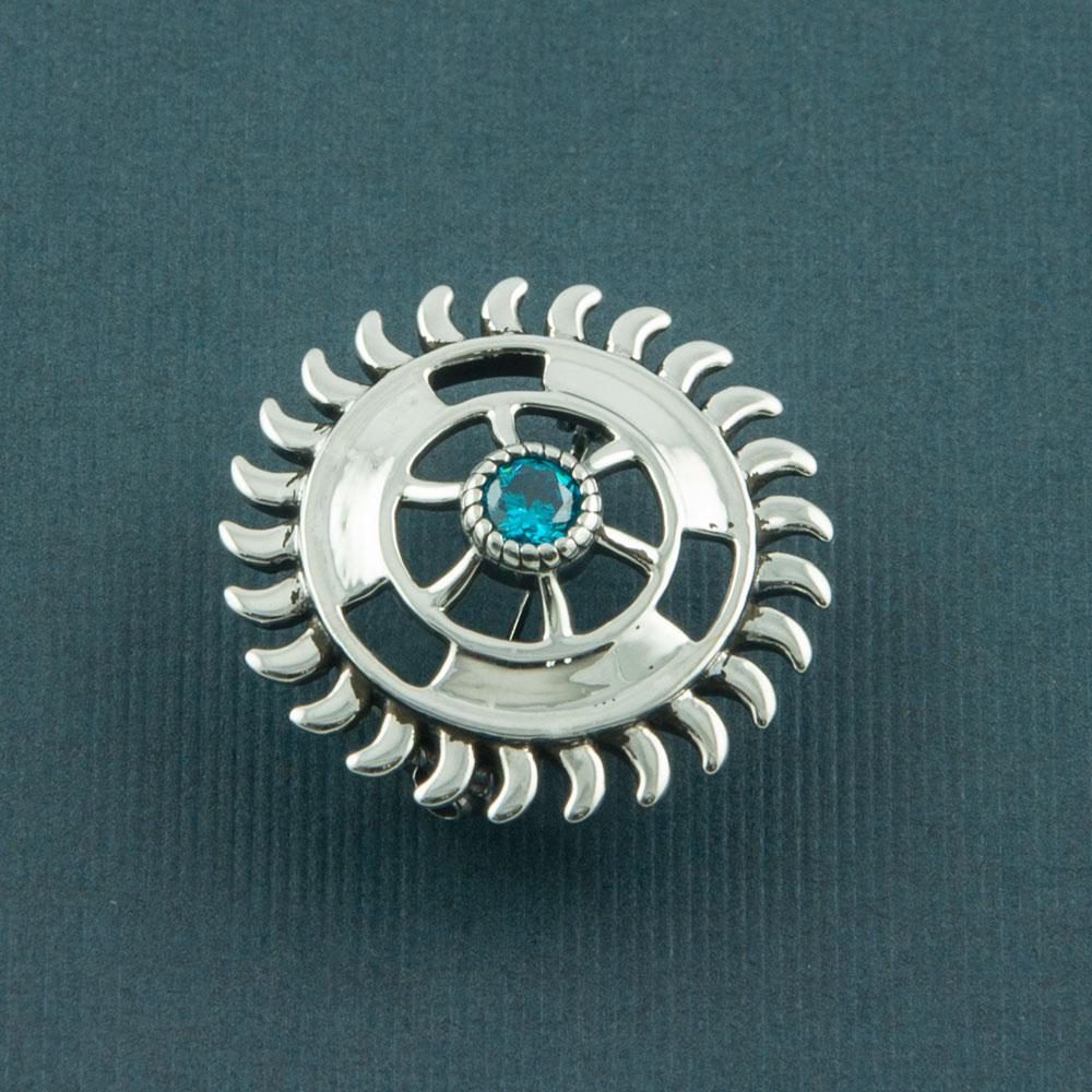 Fourseven Sudarshan Chakra Brooch BR-50-SP-S Base-Image