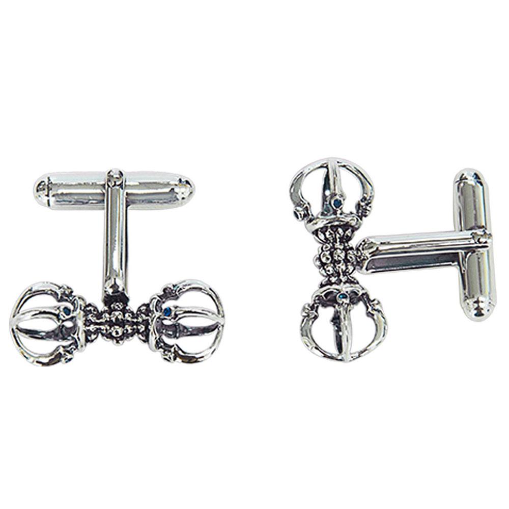 Fourseven Vajra Cufflinks CL-52-SP-S White-BG-Image