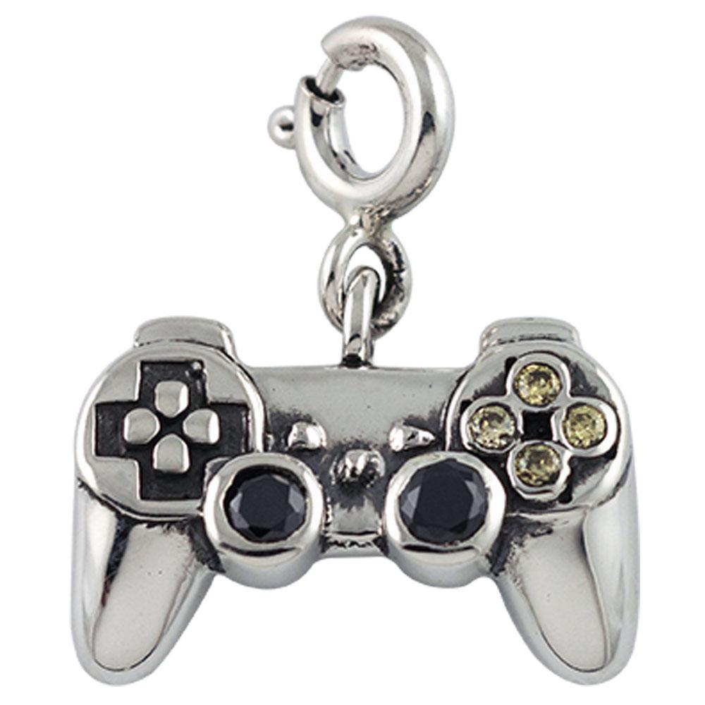 Fourseven You Got Game Charm C-754-PL-S White-BG-Image