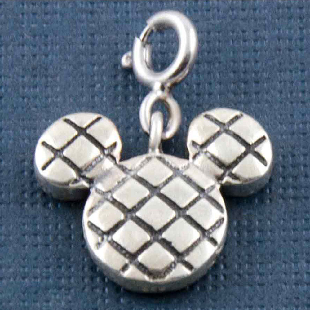 Iconic Ears Silver Charm