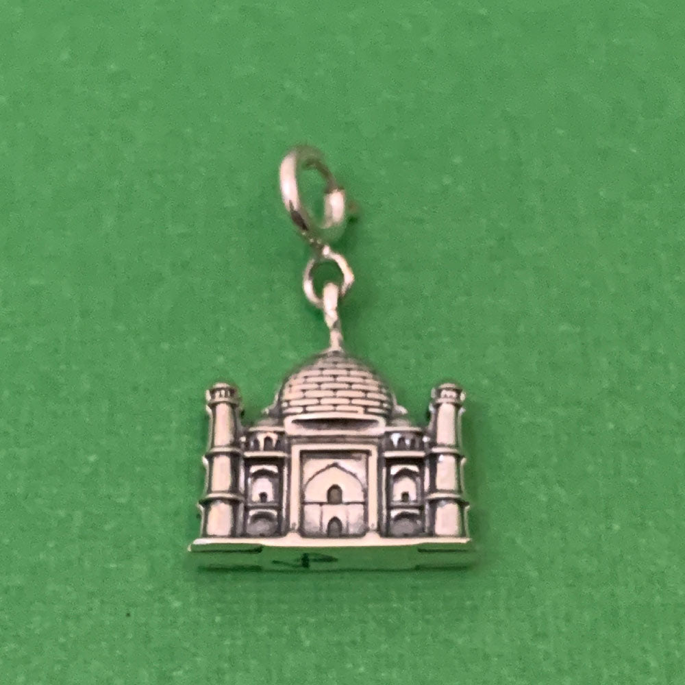 Taj Mahal Silver Charm