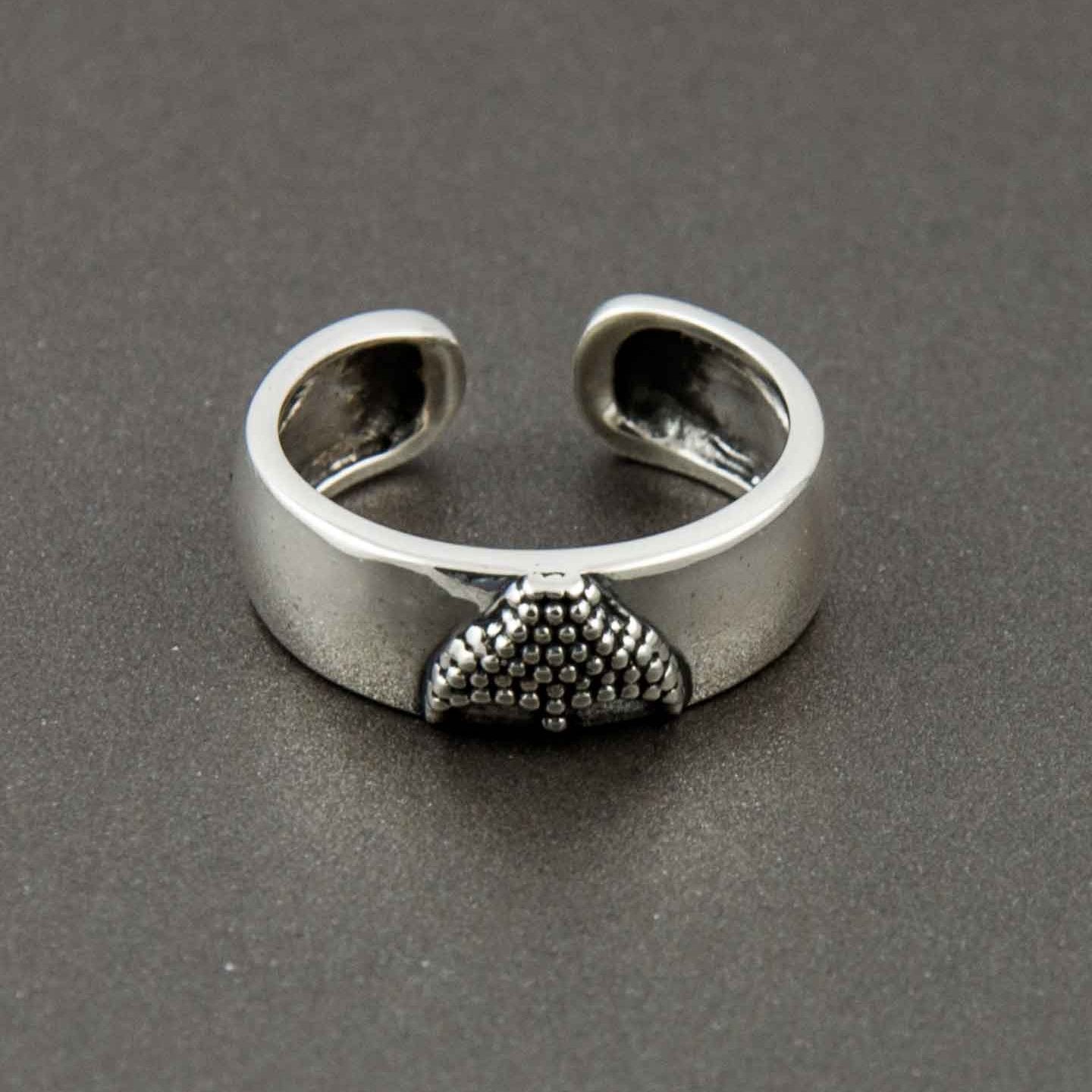 Gautama Silver Ring - Adjustable