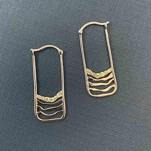 Happy Trails Silver Baali Earrings