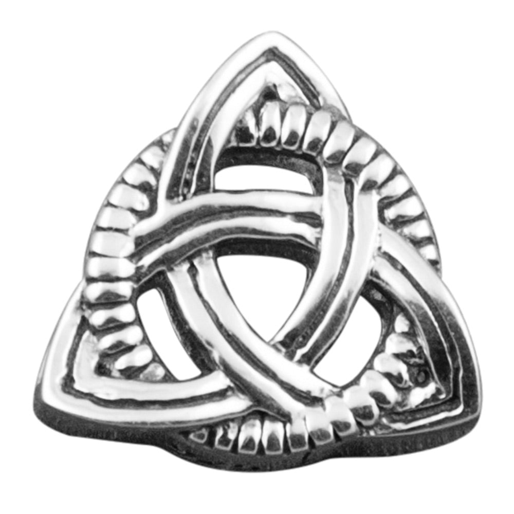 Knot of Protection Silver Story Bead