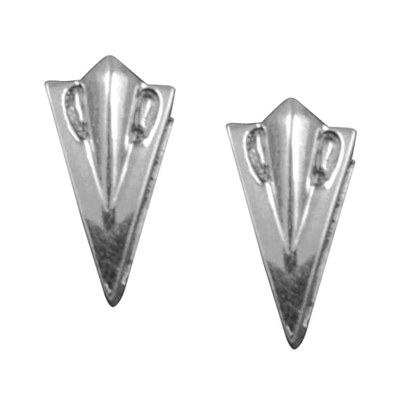 Panther Claw Silver Stud Earrings