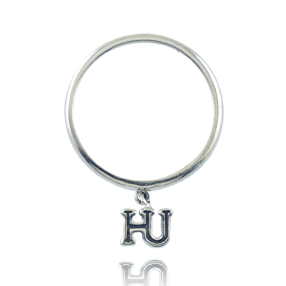 A Song of Spirit HU Silver Tiny Charm Ring-16