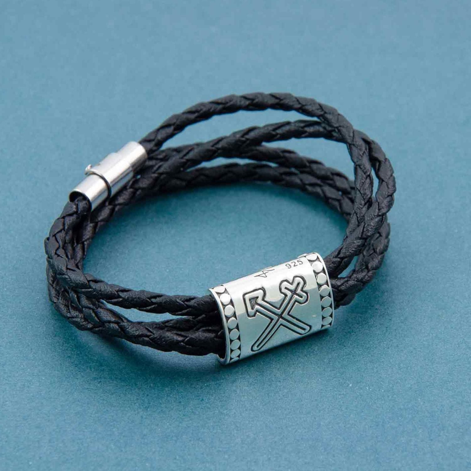 Rainbow Spectrum Silver Story Bead with Versatile Necklace Cum Bracelet