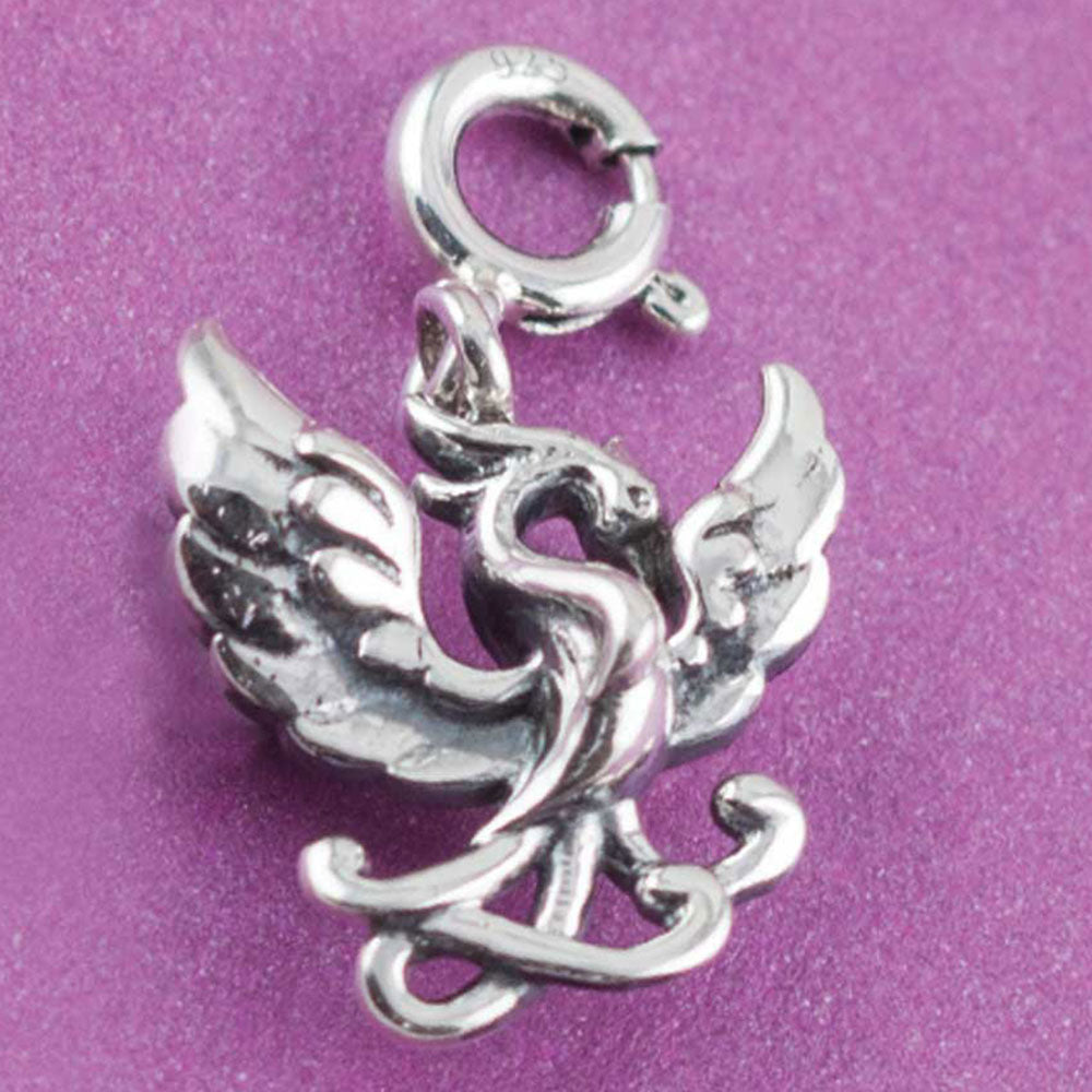 Rise Again Phoenix Silver Charm