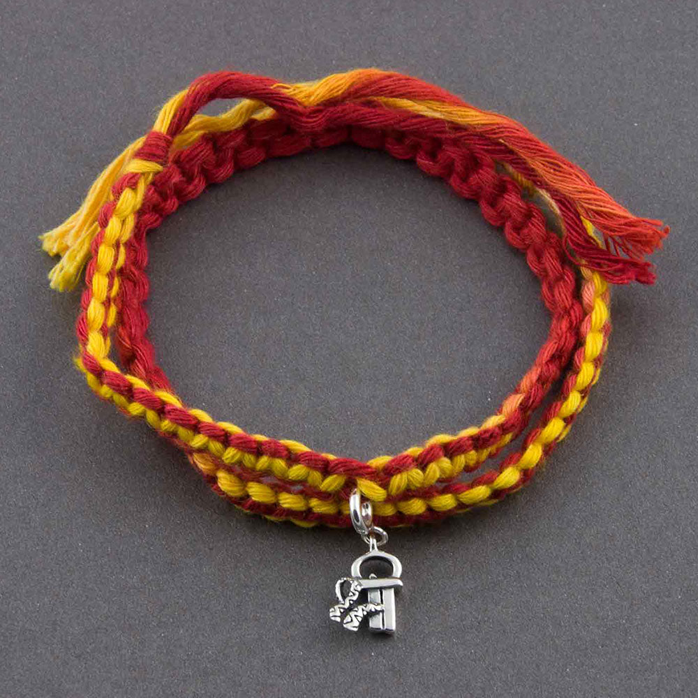 Shree Silver Charm Moli Rakhi Bracelet