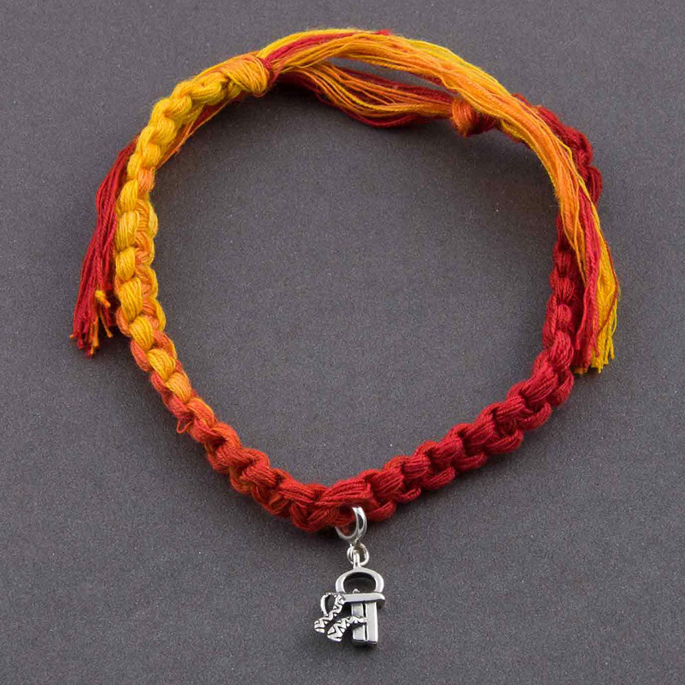 Shree Silver Charm Moli Rakhi Bracelet