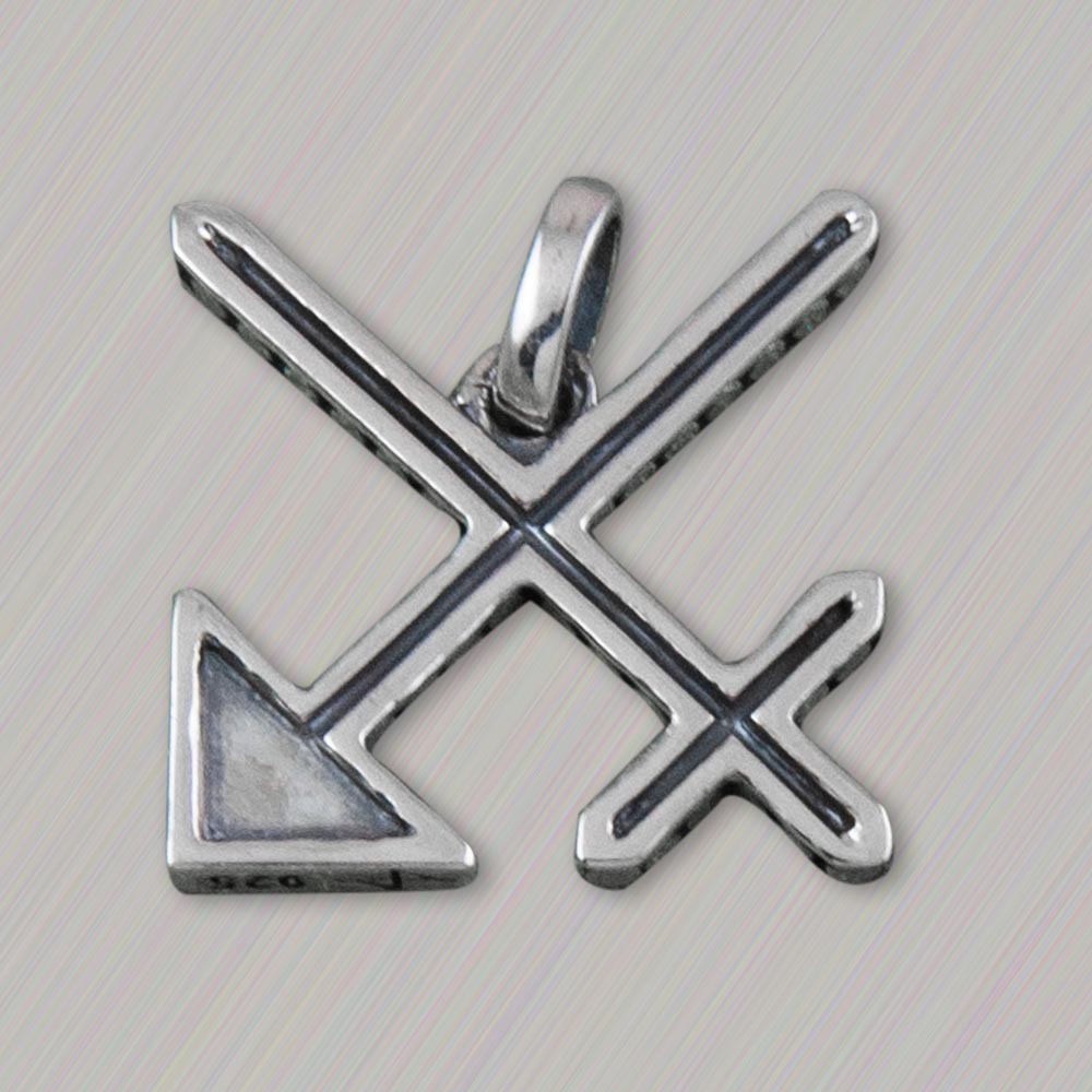 Spectrum:X Silver Pendant