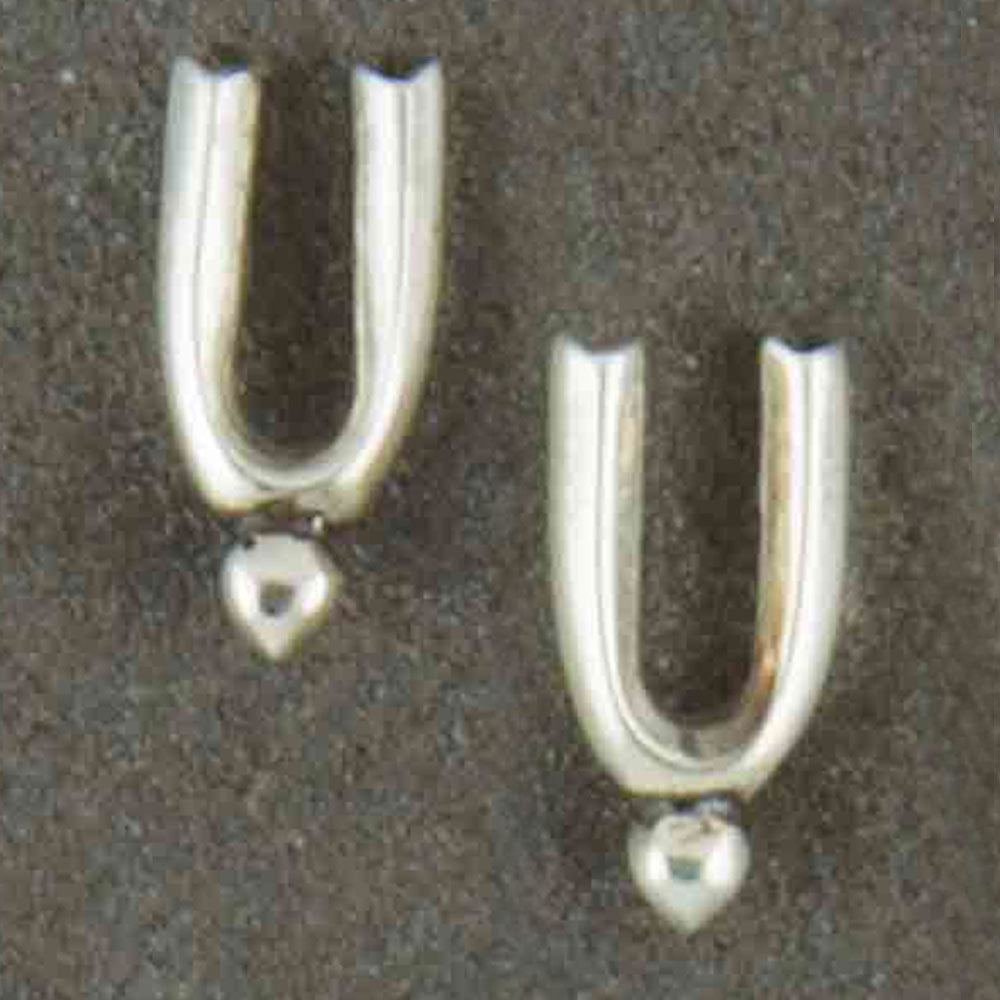 Tilaka Stud Silver Earrings