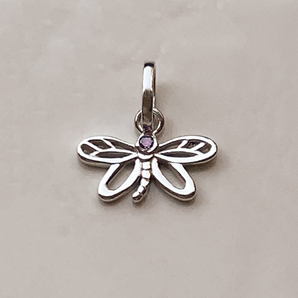 Dreamy Dragonfly Sterling Silver Pendant for Girls and Women