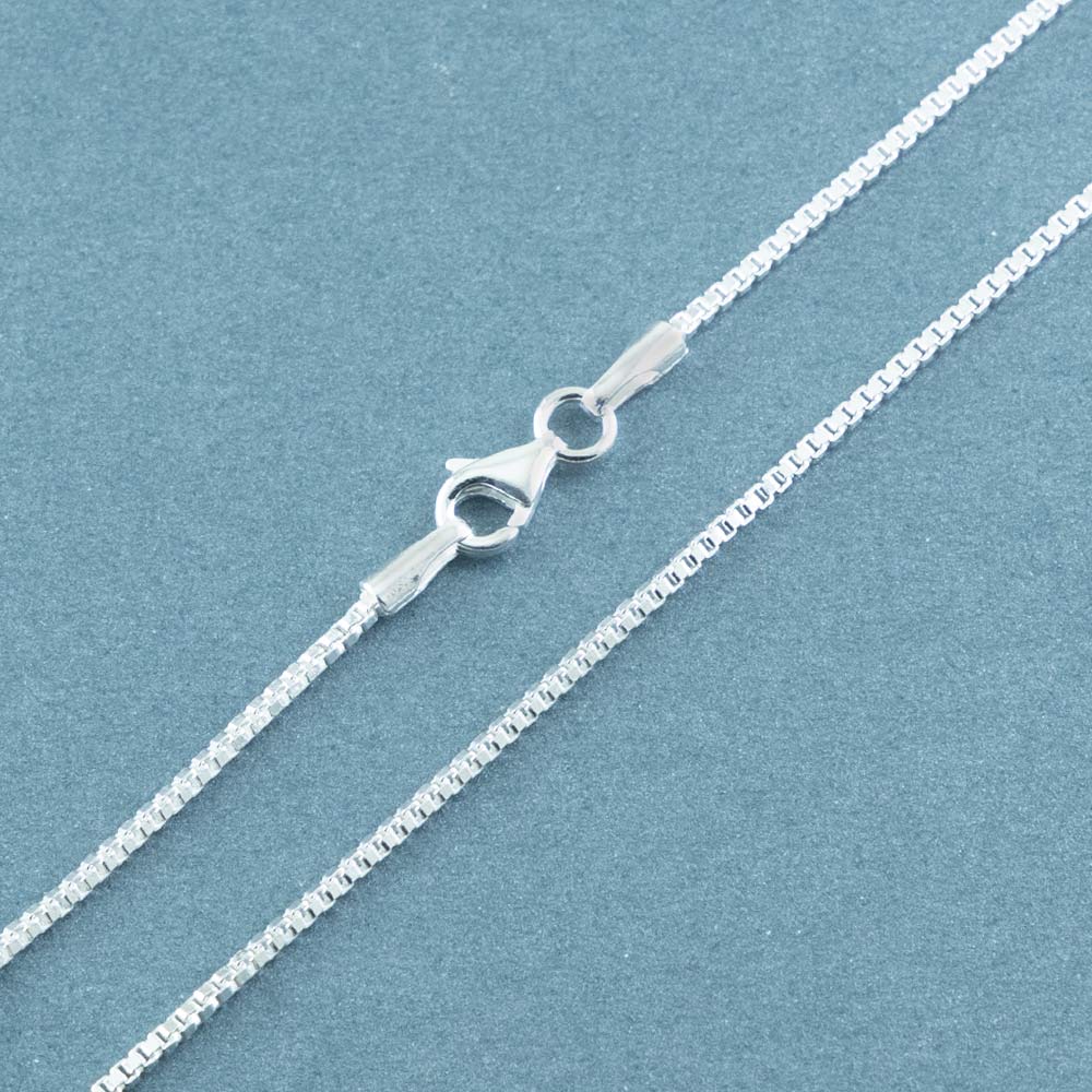 Silver Venetian Baby Chain MEDIUM-12