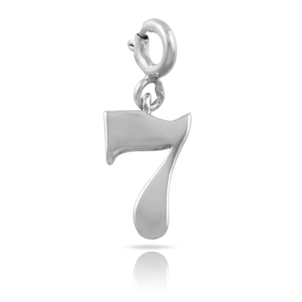 Number Seven Silver Charm